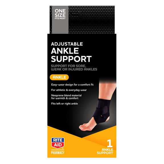 Rite Aid Adjustable Ankle Support - One Size