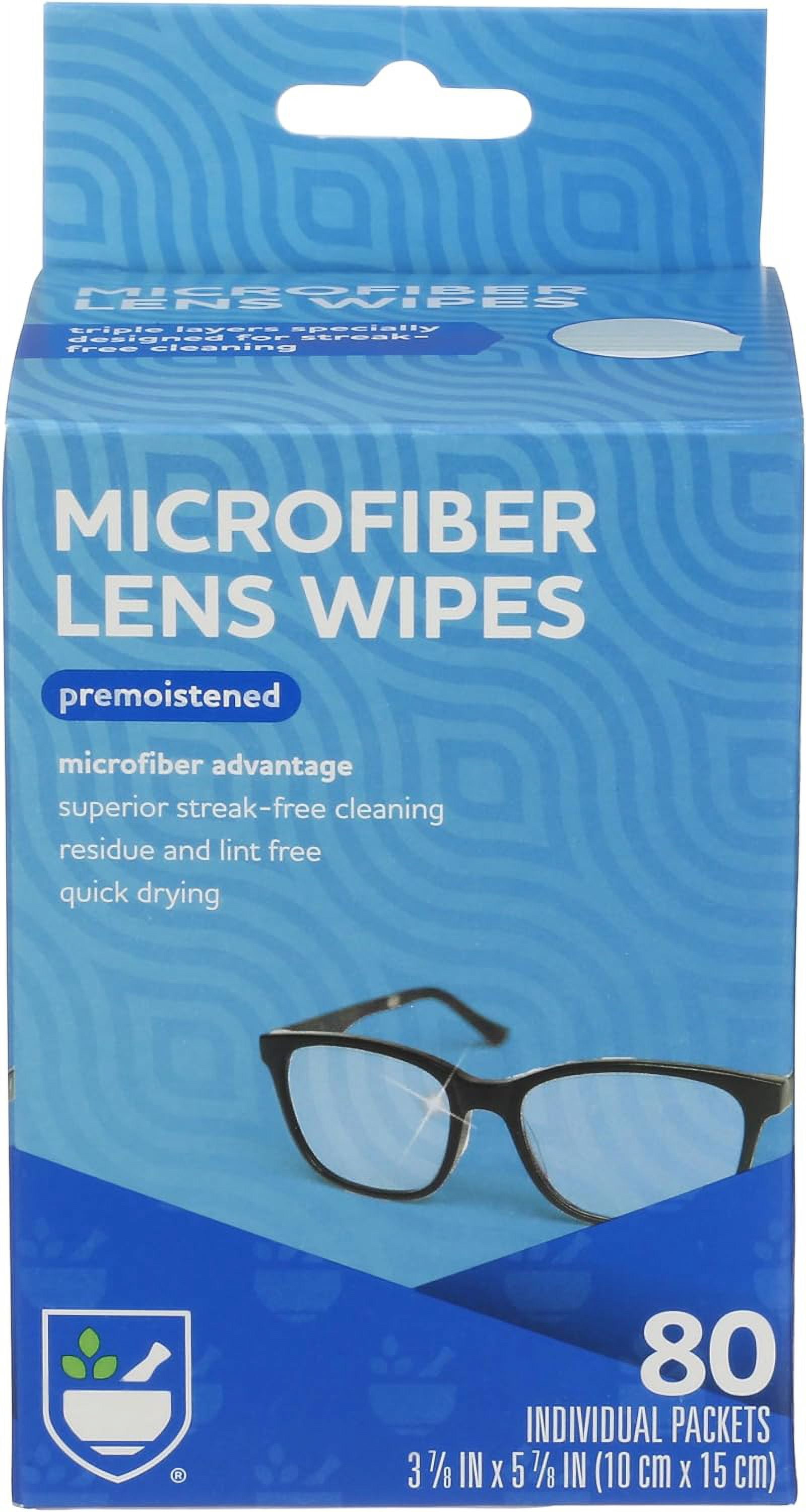 Rite Aid Soft Lens Cleaning Wipe Packets - 80 ct - Walmart.com