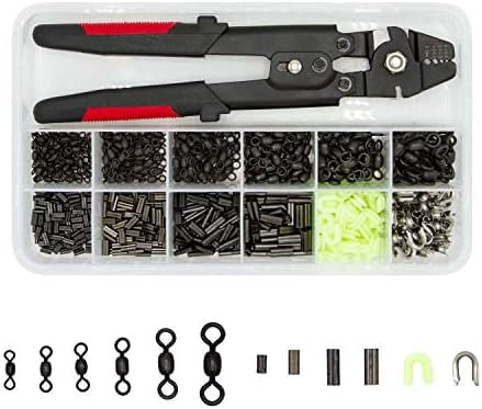 Rite Angler Rigging Kit 651pcs Swivels, Sleeves, Nylon & Stainless ...