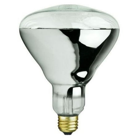 Rite Farm Products 125 Watt Infrared Clear Brooder Heat Lamp Light Bulb