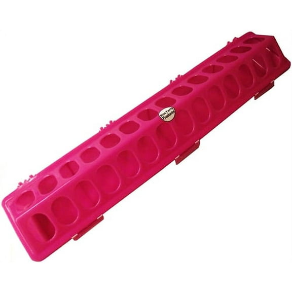 Rite Farm Products 20" Pink Chicken Chick Feeder
