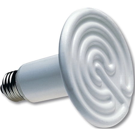Rite Farm Products 50W White Ceramic Heat Emitter Brooder Infrared Lamp Bulb