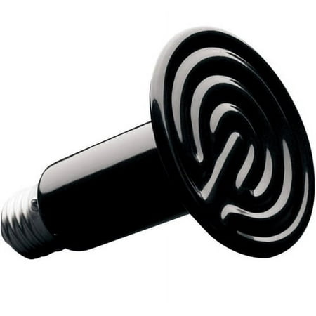 Rite Farm Products 75W Black Ceramic Heat Emitter Brooder Infrared Lamp Bulb