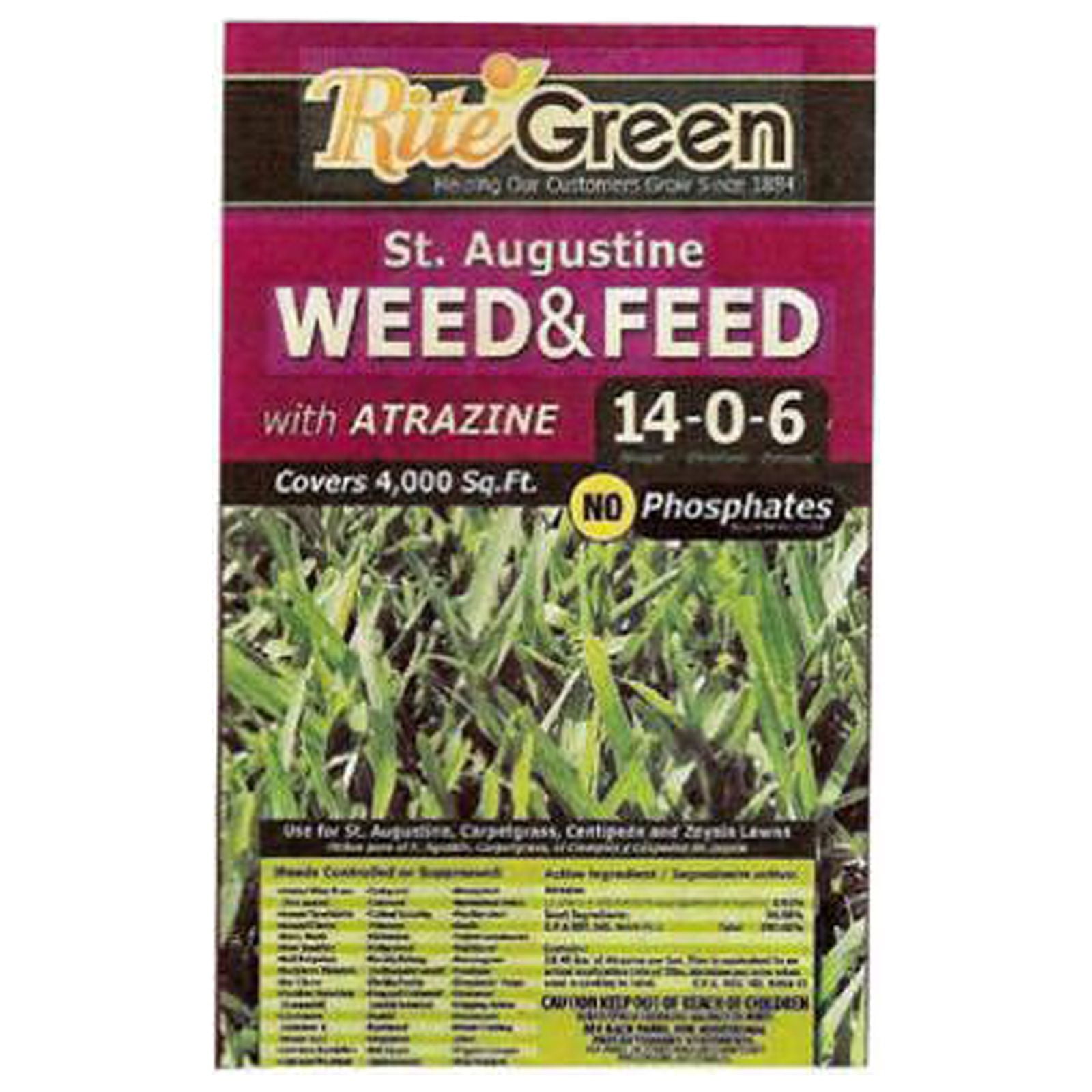 Weed and feed for st augustine outlet