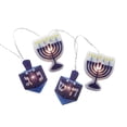 thumbnail image 1 of Rite Lite 10ct Holographic Chanukah Novelty Lights Blue/Purple - 6' White Wire, 1 of 3