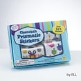 thumbnail image 1 of Rite Lite 6.9" Judaica Happy Chanukah Prismatic Stickers - White/Blue, 1 of 3