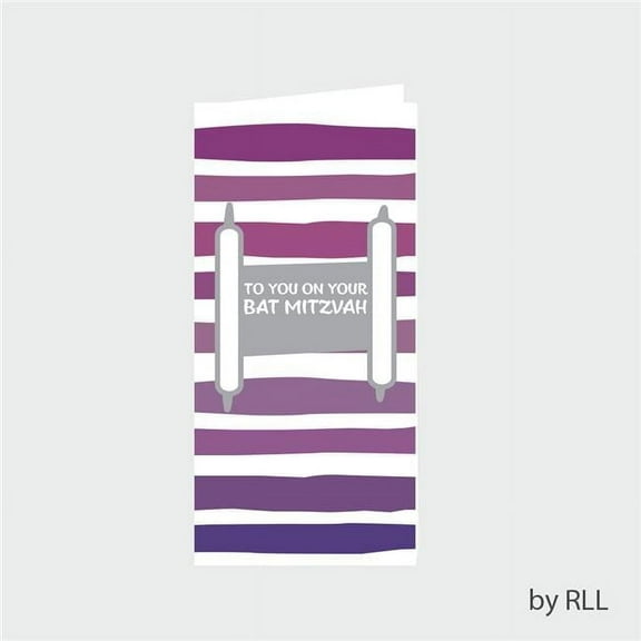 Rite Lite  Bat Mitzvah Wallet Card - Pack of 12
