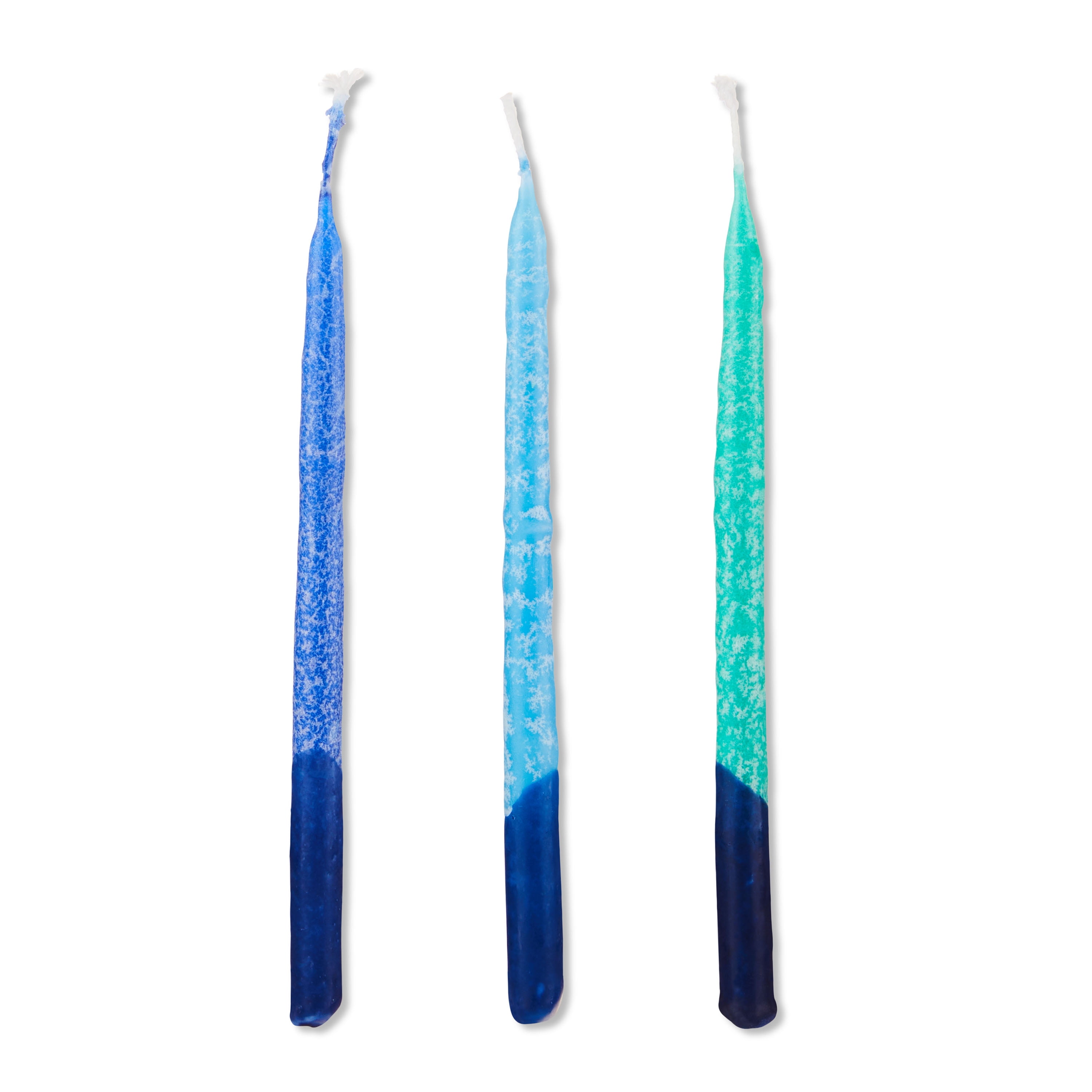 Rite Lite Chanukah Shades of Blue Candle, Non Scent