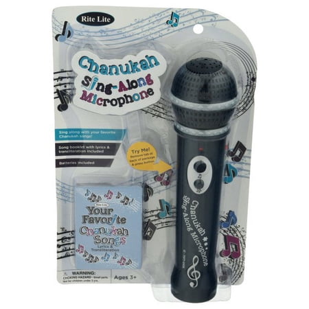 Rite Lite Chanukah Sing Along Microphone