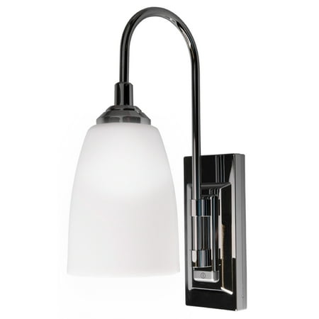 Rite Lite LPL780C Battery-Operated LED Classic Chrome Wall Sconce