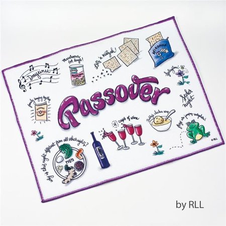Rite Lite TXP-DM-4 15 x 19 in. Passover Potpourri Drying Mat Tag - Pack of 6