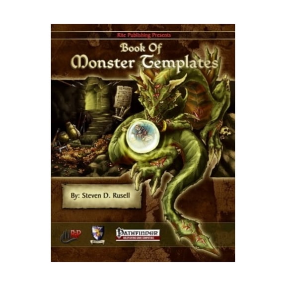 Rite Publishing Book of Monster Templates New