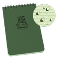 thumbnail image 1 of Rite in the Rain All-Weather Top-Spiral Notebook, 4" x 6", Green Cover, Universal Pattern (No. 946), 1 of 6