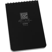 Rite in the Rain D.O.P.E Top Spiral All-Weather Notebook Black