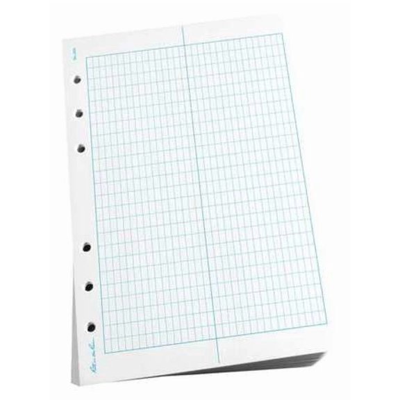 Rite In The Rain Weatherproof Loose Leaf Paper 4 5 8 x 7 32 White Transit Pattern 100 Sheet Pack No 302