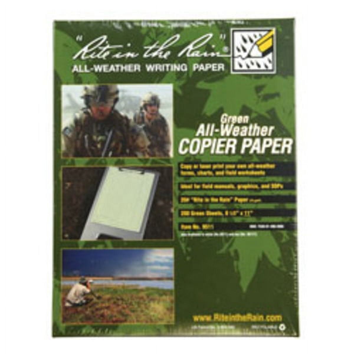 Rite In The Rain Weatherproof Copier Paper, Legal, 8.5" X 14", - Want
