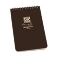 thumbnail image 1 of Rite in the Rain Weatherproof Notebook, 4" x 6" Universal Page Pattern Weatherproof Notepad, Brown Cover (No. 446), 1 of 7