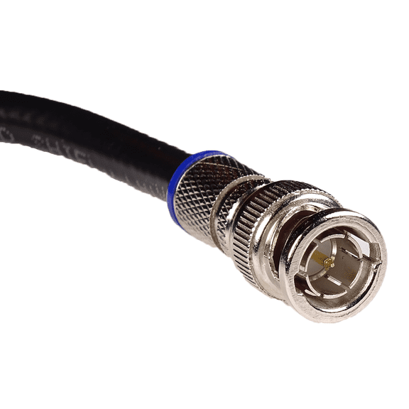 RiteAV - 100FT BNC Video Cable HD/SDI Digital Video - 75 Ohm (Indoor & Outdoor Rated) - Compression Connectors