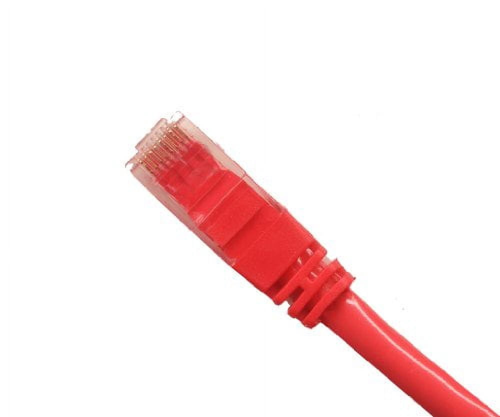 RiteAV 10FT (3M) RJ45/M RJ45/M Cat5e Ethernet Network Cable - Red