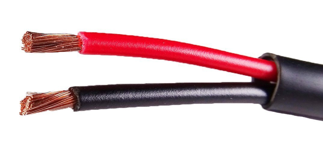 RiteAV - 14 AWG 25-Feet Direct Burial Speaker and Lighting Wire (2 Channel, Pure Oxygen Free Copper, High Strand Count)
