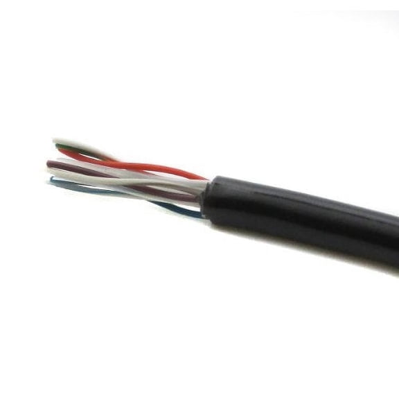 RiteAV 200FT (61M) Bulk Raw CAT5e Ethernet Cable (No Ends) - Black