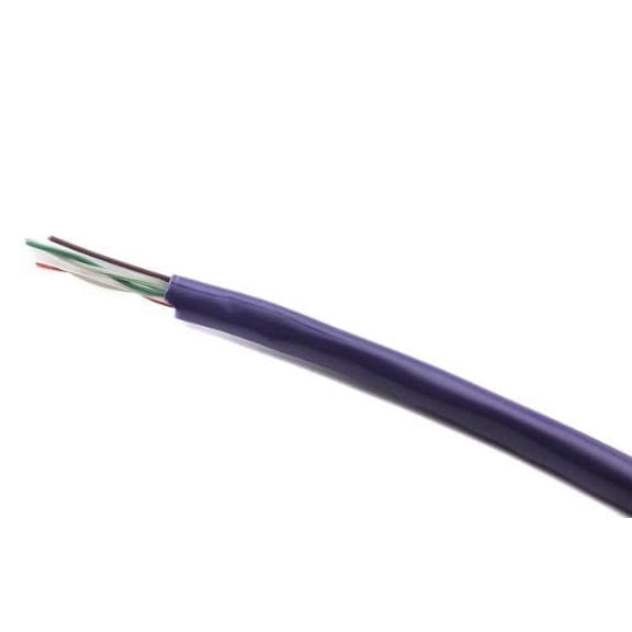 RiteAV 400FT (122M) Bulk Raw CAT5e Ethernet Cable (No Ends) - Purple