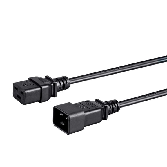 RiteAV 6ft 16AWG Power Extension Cord, 13A (IEC-320-C19 to IEC-320-C20)