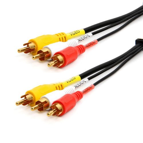 RiteAV - Audio Video RCA Cable (3 feet) - 2 Pack