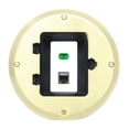 thumbnail image 1 of RiteAV CAT7 SC-APC-SX Floor Box [Gold-Brass], 1 of 1