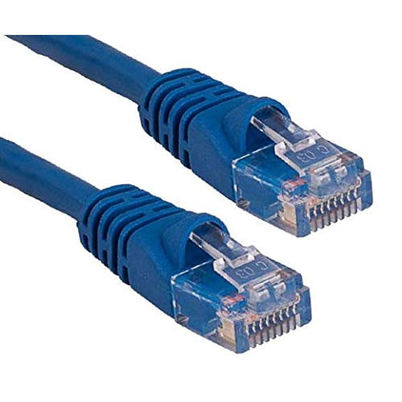 RiteAV Cat5e Network Ethernet Cable - Blue - 10 ft
