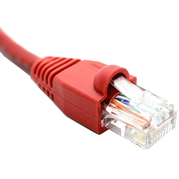 RiteAV - Cat6 Crossover Network Ethernet Cable - 1 ft