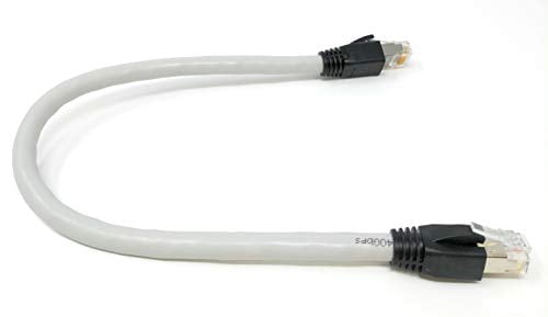 RiteAV - Cat8 Network Ethernet Cable - Gray - 25ft
