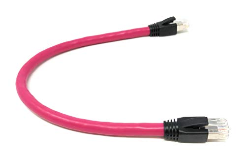 RiteAV - Cat8 Network Ethernet Cable - Red - 25ft
