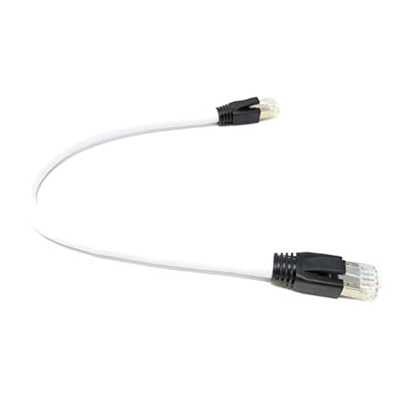 RiteAV - Cat8 Network Ethernet Cable - White - 50ft