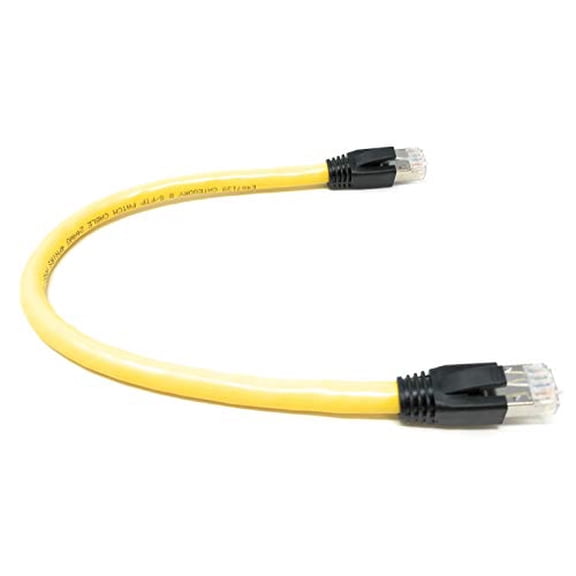 RiteAV - Cat8 Network Ethernet Cable - Yellow - 7ft
