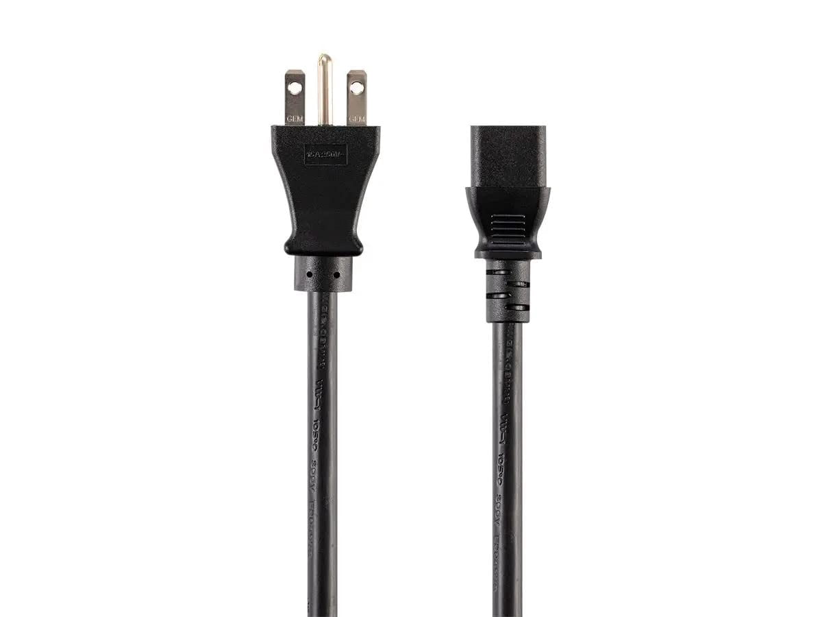 RiteAV Cat8 S/FTP Ethernet Network Cable - 2GHz, 40Gbps, PVC, 26AWG, 5 Feet, Black - Entegrade Series