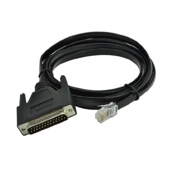 RiteAV DB25 to RJ45 Modem/Console Cable, 72-3663-01, New, Compatible