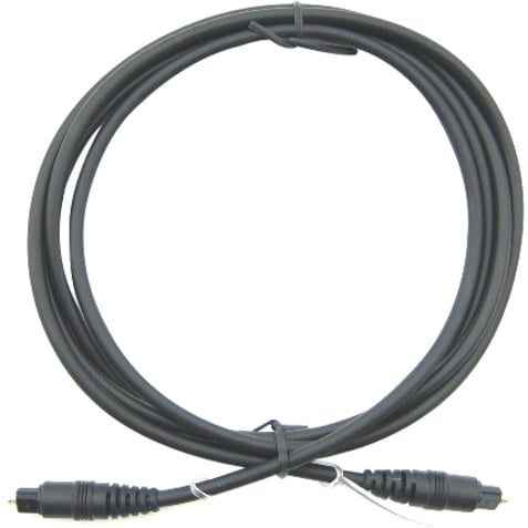 RiteAV Digital Optical Toslink Cable 6ft (Clear Packaging)
