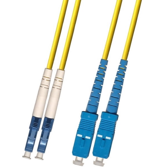 RiteAV - Direct Burial/Outdoor LC-SC 2-Strand Fiber Optic Cable - Singlemode (9/125) - 30M