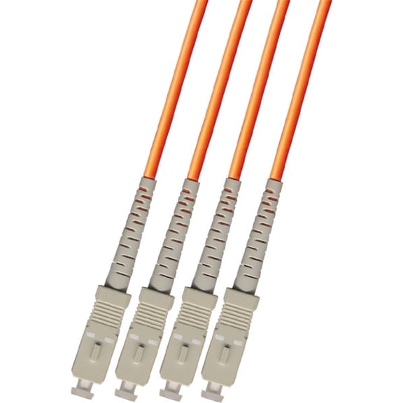 RiteAV - Direct Burial/Outdoor SC-SC 4-Strand Fiber Optic Cable - Multimode (62.5/125) - 10M