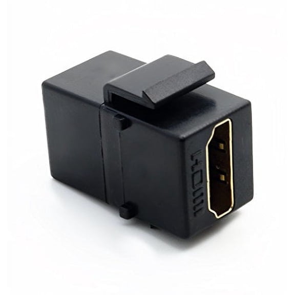 RiteAV HDMI 2.0 Black Keystone Adapter Coupler Female to Female