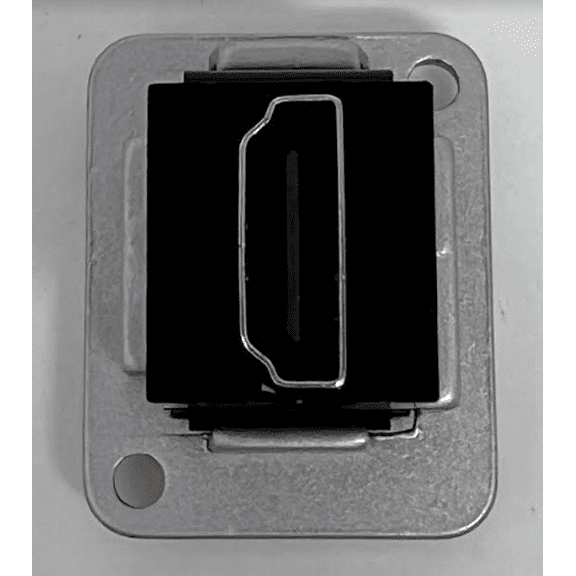 RiteAV HDMI D Series Chassis Panel Mount Connector Pass Through Solderless Bulkhead Coupler, Silver Metal Housing/Black HDMI [10 Pack]