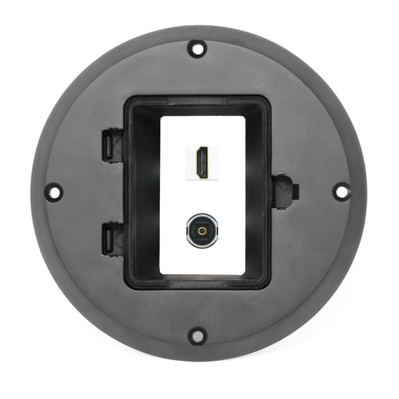 RiteAV HDMI TOSLINK Floor Box [Black]