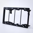 thumbnail image 1 of RiteAV - LV4 Low Voltage Mounting Bracket, 4-Gang | Wall Plate Bracket for Telephone, Network, HDMI, Coaxial , BNC & Speaker, 1 of 4