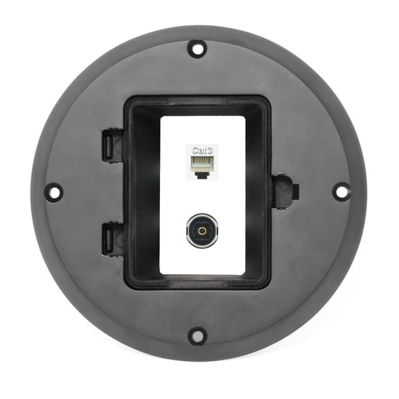 RiteAV Phone TOSLINK Floor Box [Black]