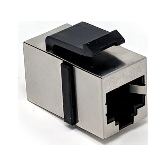 RiteAV - RJ45 Female to Female STP CAT.6A Keystone Coupler, Shielded (10GB)
