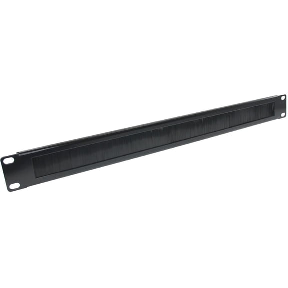 RiteAV - Rackmount Horizontal Cable Organizer, 19 Inch, 1U with Brush Strip