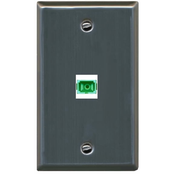 RiteAV SC-APC-SX Wall Plate Flat/Solid [Stainless Steel]