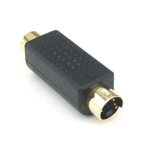 RiteAV - Svideo Male to Composite Female Adapter