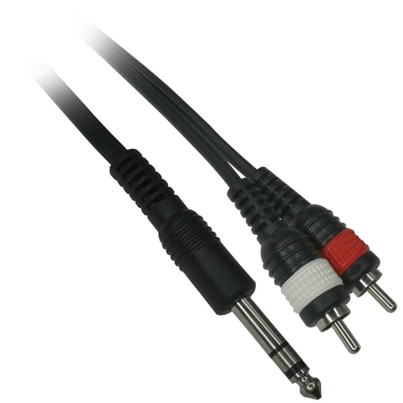 RiteAV - TRS to RCA Stereo Audio Cable - 3.5mm to L/R